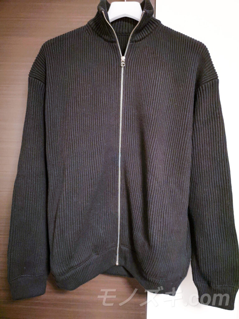 crepuscule ドライバーズニット ブラック サイズ1 着心地に優れたcrepuscule（クレプスキュール）のドライバーズニット